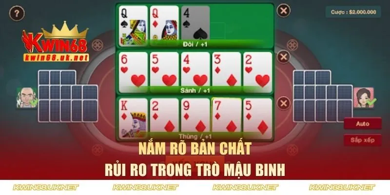 Nắm rõ bản chất rủi ro trong trò mậu binh